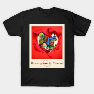 Hannigram is Canon Anatomical Heart Valentine T-Shirt